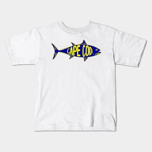 Cape Cod Tuna Massachusetts Kids T-Shirt